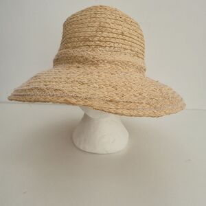 Lauren Ralph Lauren Natural Straw Wide-Brim Sun Hat
